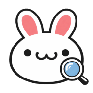 The BunnyQuery bunny, magnifying glass in hand